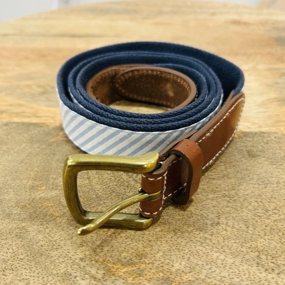 Vineyard Vines Kentucky Derby Belt 143rd Limited Release Blue Men's 44 Gingham